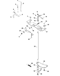 Kohler Cv730-0055 Engine Controls Diagram and Parts List for M48-KH 53AH8CT2050-25HP Cub Cadet Lawn Tractor